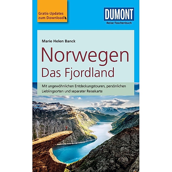 DuMont Reise-Taschenbücher Reiseführer: DuMont Reise-Taschenbuch Reiseführer Norwegen, Das Fjordland, Marie Helen Banck
