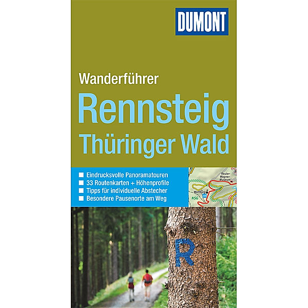 DuMont Wanderführer Rennsteig, Thüringer Wald, Stefan Etzel