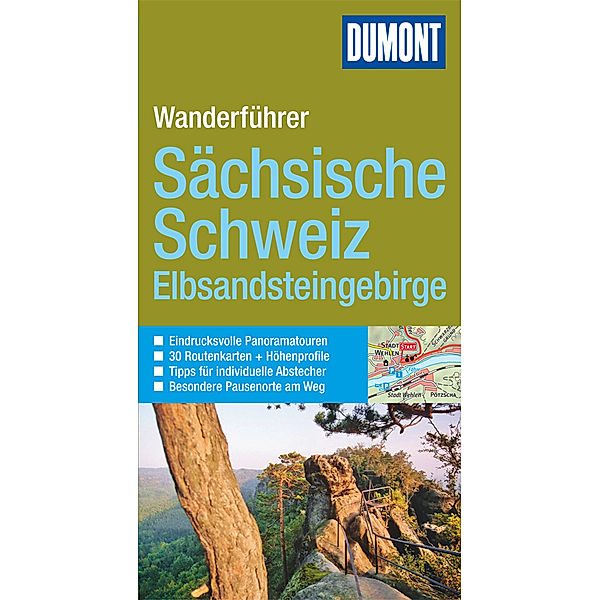 DuMont Wanderführer Sächsische Schweiz, Elbsandsteingebirge, Hans Brichzin