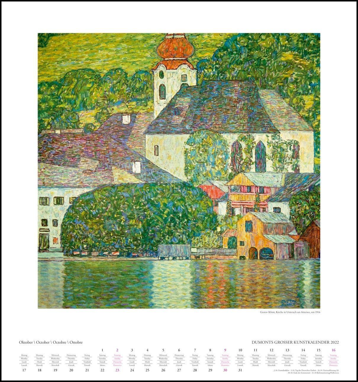 Ex ... Impressionisten DuMonts Großer Kunstkalender 2022 Klassische Moderne 