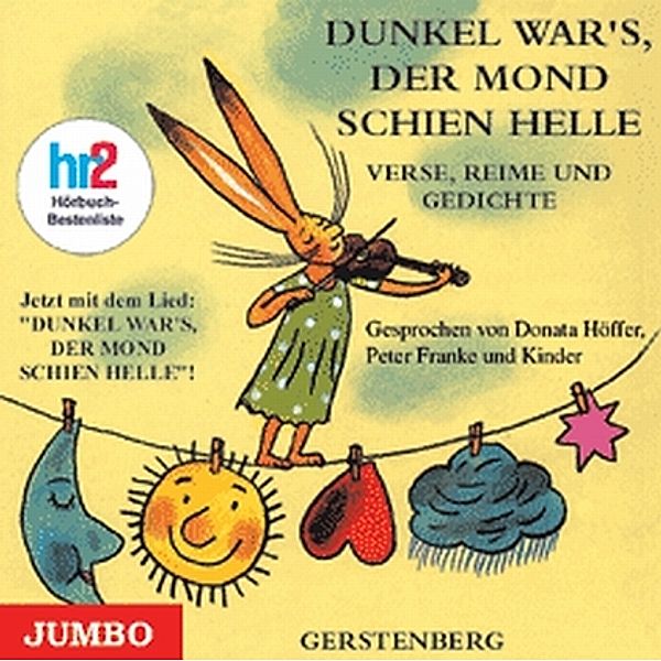 Dunkel war's, der Mond schien helle, 1 Audio-CD, Edmund Jacoby