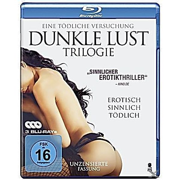 Dunkle Lust Trilogie: Dunkle Lust, Dunkle Lust 2 - Sex. Lügen. Rache., Im Bann der Leidenschaft BLU-RAY Box, Ramiro Meneses Walter Doehner