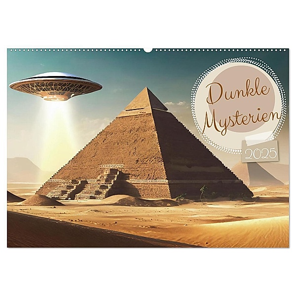 Dunkle Mysterien (Wandkalender 2025 DIN A2 quer), CALVENDO Monatskalender, Calvendo, pixs:sell