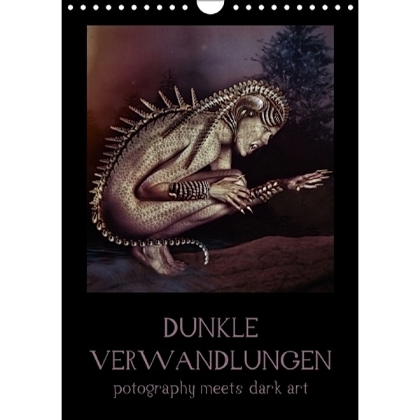 Dunkle Verwandlungen - photography meets dark art (Wandkalender 2017 DIN A4 hoch), Ravienne Art