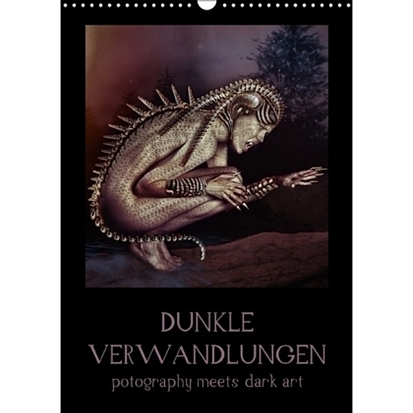 Dunkle Verwandlungen - photography meets dark art (Wandkalender 2017 DIN A3 hoch), Ravienne Art