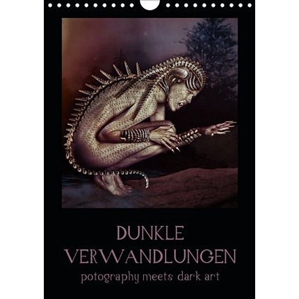 Dunkle Verwandlungen - photography meets dark art (Wandkalender 2020 DIN A4 hoch), Ravienne Art