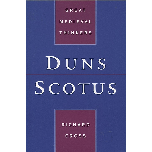 Duns Scotus, Richard Cross