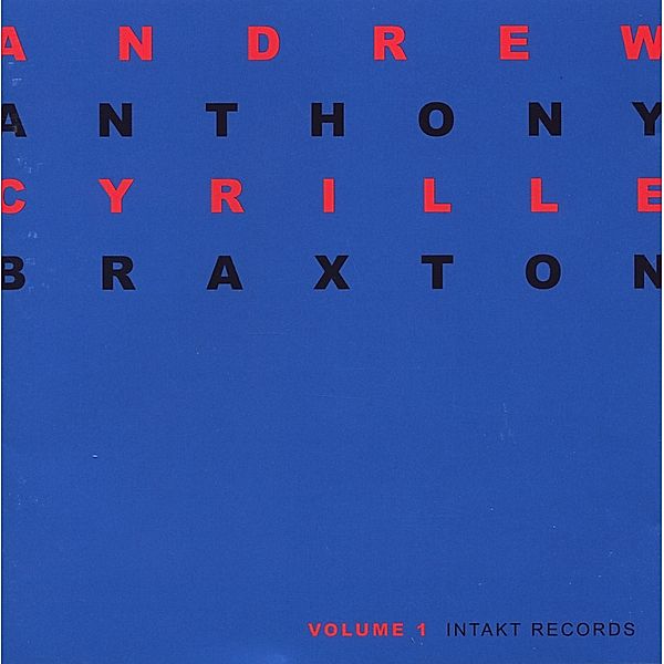 Duo Palindrome 2002 Vol.1, Andrew Cyrille, Anthony Braxton