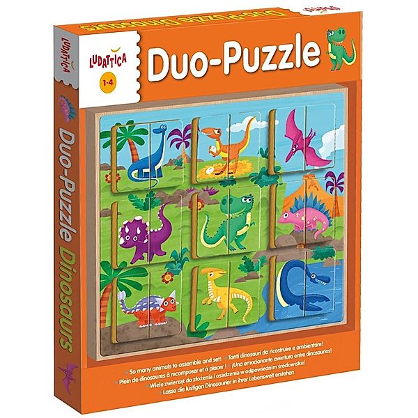 Duo Puzzle Dinosaurs