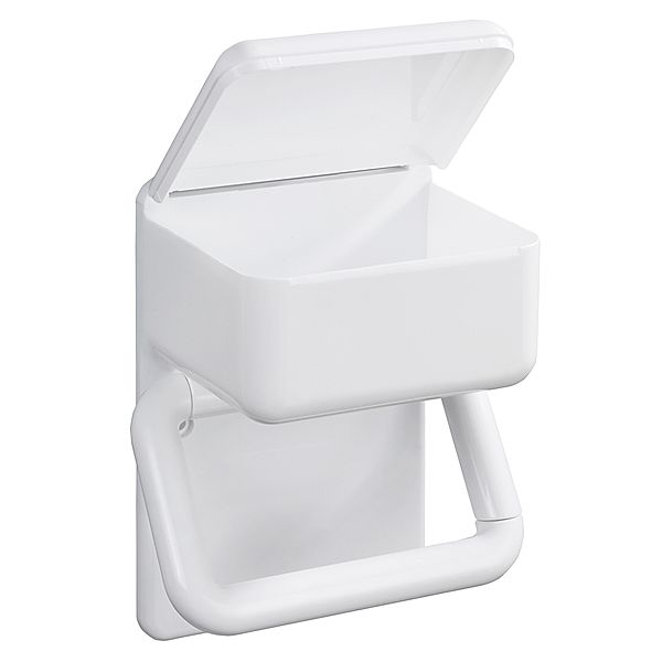 Duo WC-Papierhalter, mit Feuchttuchbox