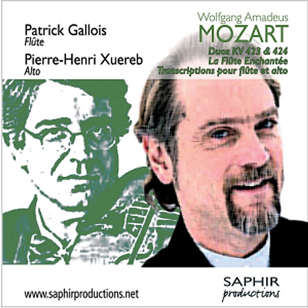 Duos Pour Flûte Et Alto, Patrick Gallois, Pierre-henri Xuereb