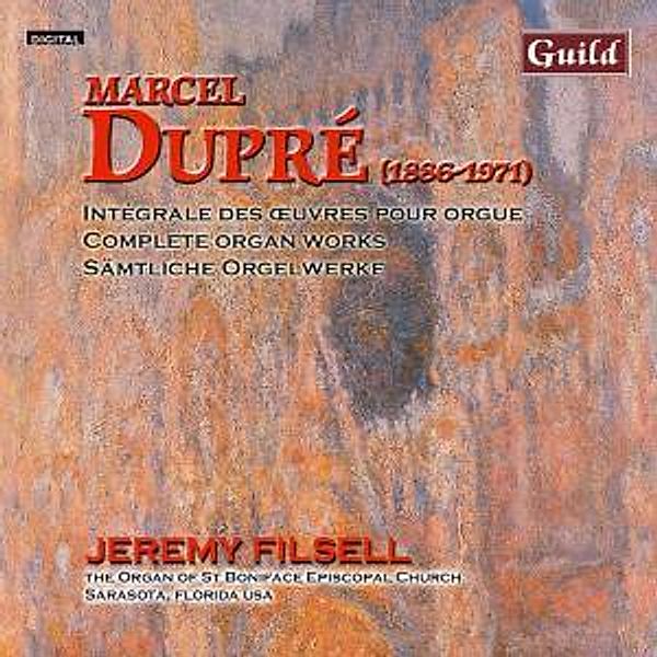 Dupre Orgelwerke Vol.10, Jeremy Filsell