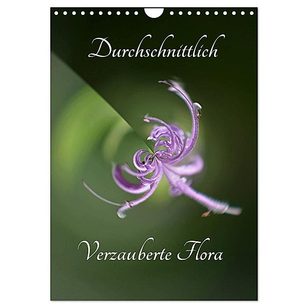 Durchschnittlich - Verzauberte Flora (Wandkalender 2025 DIN A4 hoch), CALVENDO Monatskalender, Calvendo, Renate Grobelny