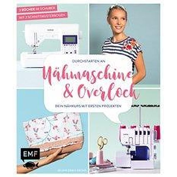 Durchstarten an Nähmaschine & Overlock, 2 Bände, Selmin Ermis-Krohs