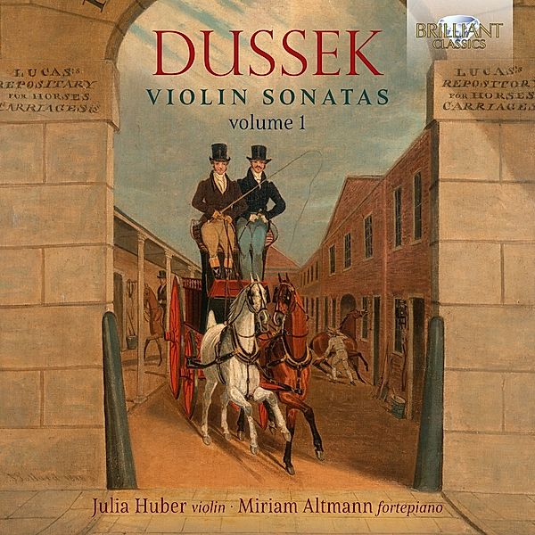 Dussek:Violin Sonatas Vol.1, Julia Huber, Miriam Altmann