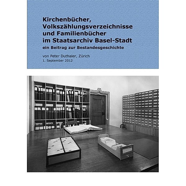 Duthaler, P: Kirchenbücher, Volkszählungsverzeichnisse und F, Peter Duthaler