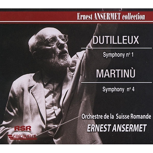 Dutilleux-Sinfonie 1, Ernest Ansermet