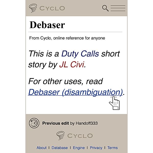 Duty Calls: Debaser, JL Civi