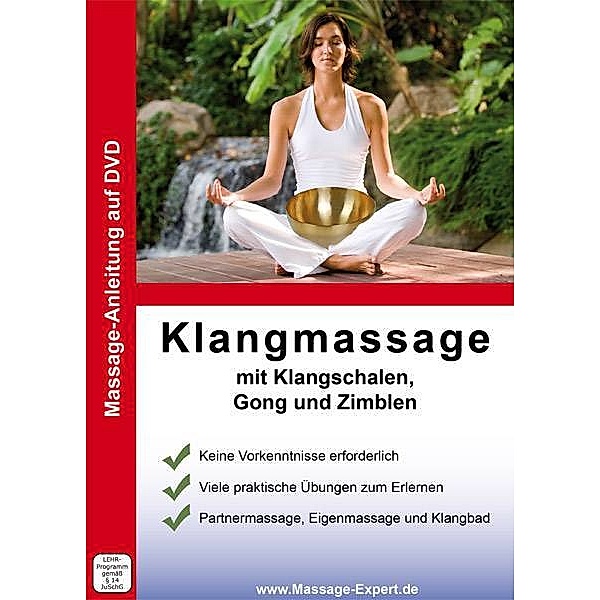 DVD Anleitung Klangmassage mit Klangschalen, Gong