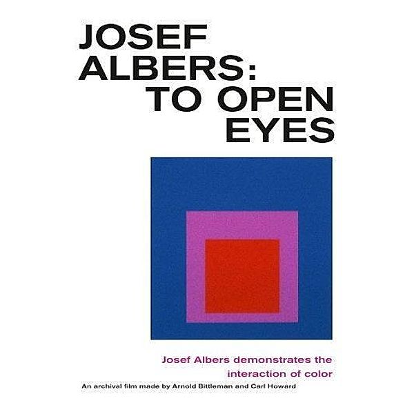 DVD Josef Albers. To Open Eyes Josef Albers demonstrates the