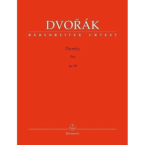 Dvorák, A: Dumky Trio für Klavier, Violine und Violoncello o, Antonín Dvorák