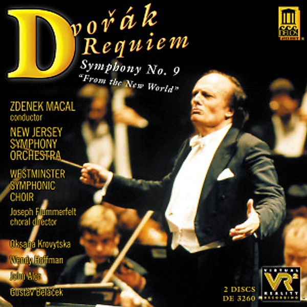 Dvorak:Requiem/Sinf.9, Zdenek Macal, New Jersey Symphony Orchestra