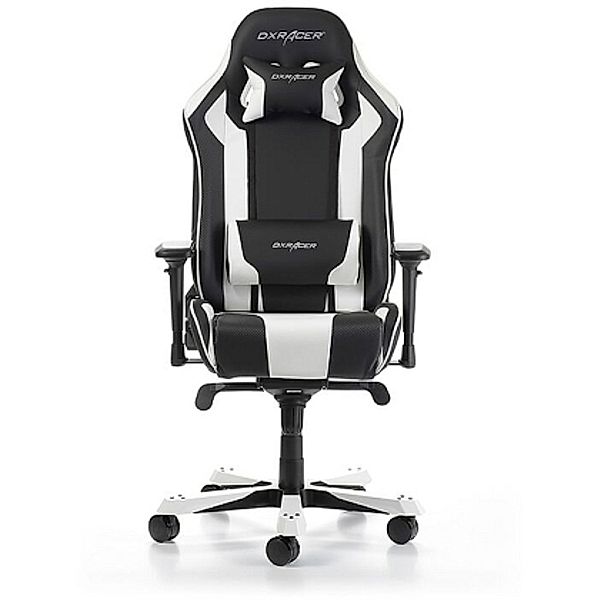 DXRACER King K06 Gaming Chair, Black/White