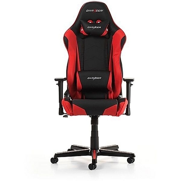 DXRACER Racing R0 Gaming Chair, Black/Red