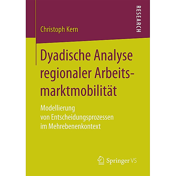 Dyadische Analyse regionaler Arbeitsmarktmobilität, Christoph Kern