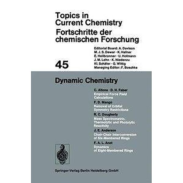 Dynamic Chemistry, Cornelis Altona, Dirk H. Faber, Frank D. Mango