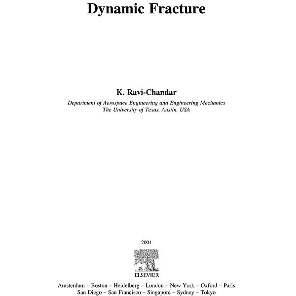 Dynamic Fracture, K. Ravi-Chandar