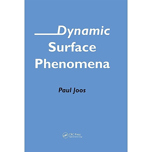 Dynamic Surface Phenomena, Paul Joos