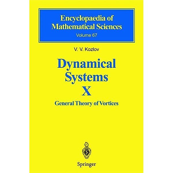 Dynamical Systems X, Victor V. Kozlov