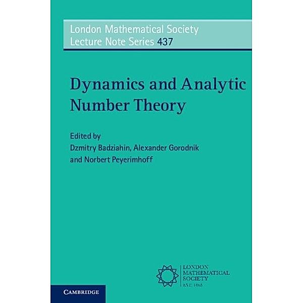 Dynamics and Analytic Number Theory