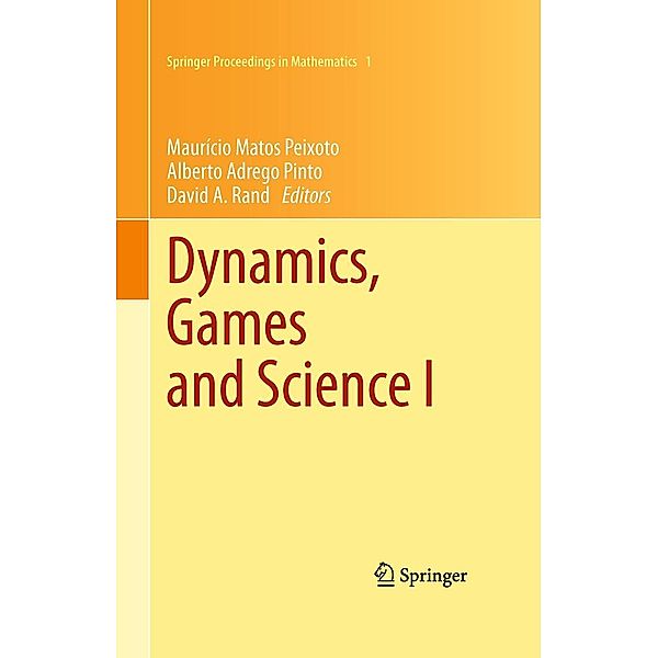 Dynamics, Games and Science I / Springer Proceedings in Mathematics Bd.1