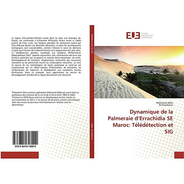Dynamique de la Palmeraie d'Errachidia SE Maroc: Télédétection et SIG, Mohamed Abba, ALI ESSAHLAOUI