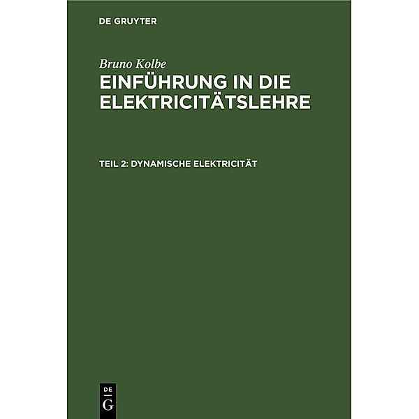 Dynamische Elektricität / Jahrbuch des Dokumentationsarchivs des österreichischen Widerstandes, Bruno Kolbe