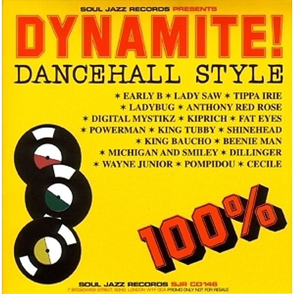 Dynamite Dancehall Style (Vinyl), Soul Jazz Records Presents, Various