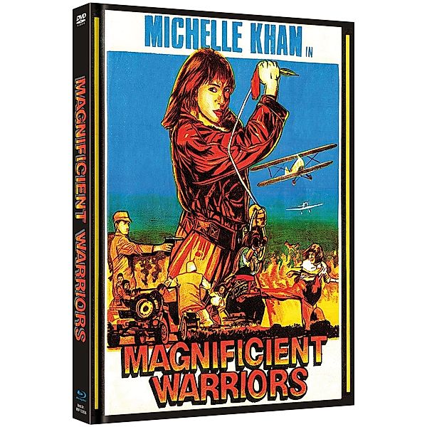 Dynamite Fighters aka Magnificent Warriors Limited Mediabook, Michelle Yeoh