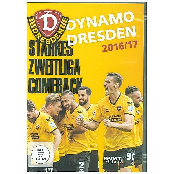 Dynamo Dresden 2016/17 - Starkes Zweitliga-Comeback,1 DVD