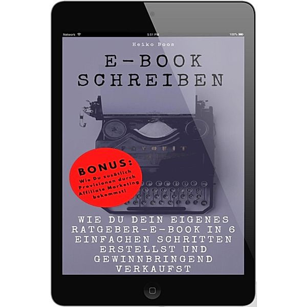 E-Book schreiben, Heiko Boos