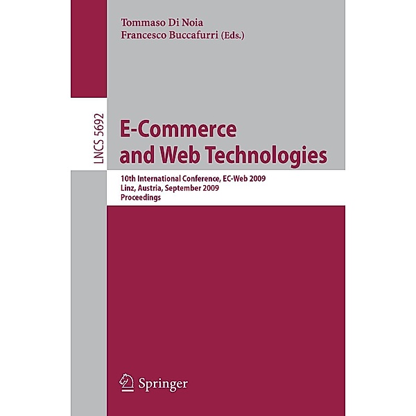 E-Commerce and Web Technologies / Lecture Notes in Computer Science Bd.5692