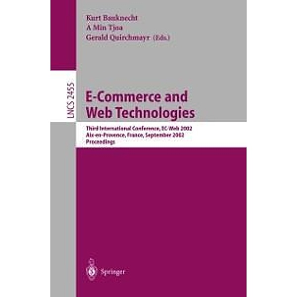 E-Commerce and Web Technologies / Lecture Notes in Computer Science Bd.2455