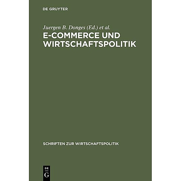 E-Commerce und Wirtschaftspolitik / Jahrbuch des Dokumentationsarchivs des österreichischen Widerstandes
