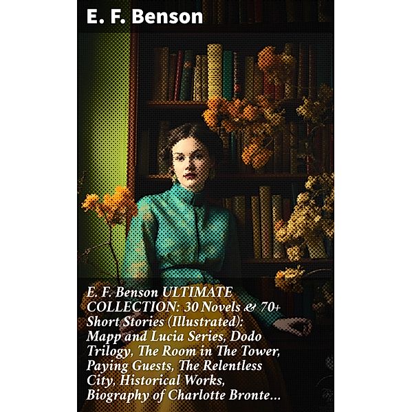 E. F. Benson ULTIMATE COLLECTION: 30 Novels & 70+ Short Stories (Illustrated): Mapp and Lucia Series, Dodo Trilogy, The Room in The Tower, Paying Guests, The Relentless City, Historical Works, Biography of Charlotte Bronte..., E. F. Benson