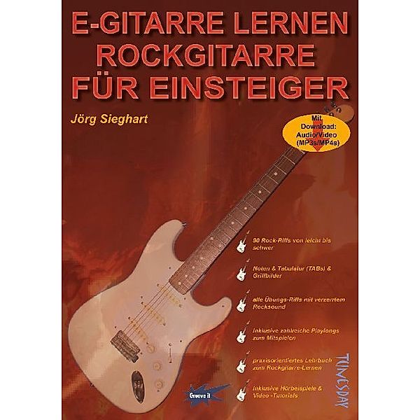 E-Gitarre lernen - Rockgitarre für Einsteiger, Jörg Sieghart