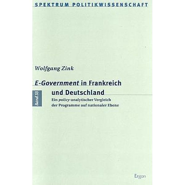 E-Government in Frankreich und Deutschland, Wolfgang Zink