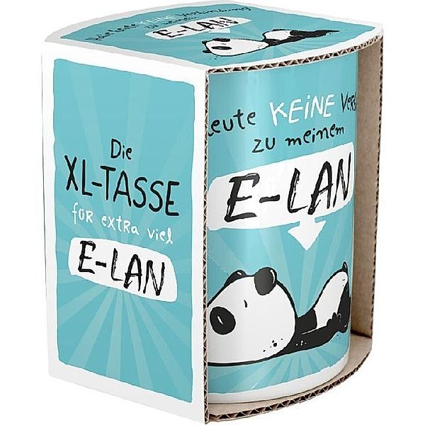 E-LAN - XL-Tasse Panda-Bär E-LAN