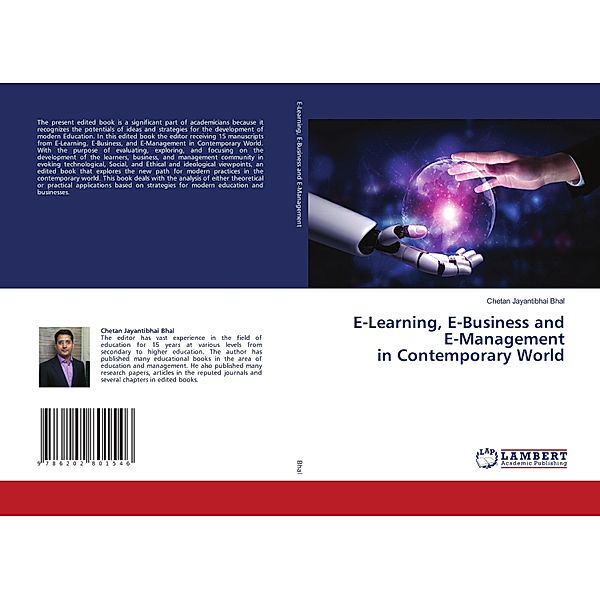 E-Learning, E-Business and E-Management in Contemporary World, Chetan Jayantibhai Bhal