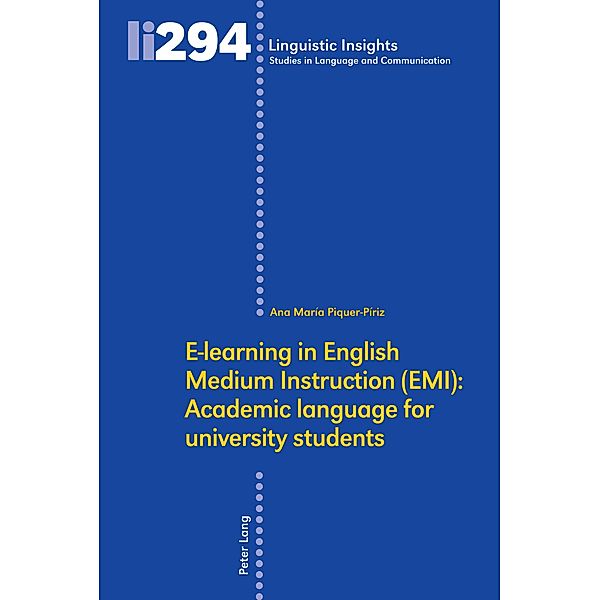 E-learning in English Medium Instruction (EMI): Academic language for university students, Piquer-Piriz Ana Maria Piquer-Piriz